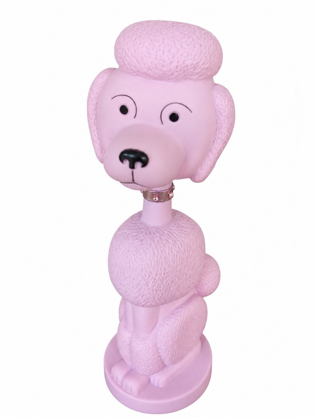 Vintage 2002 Pink Poodle Nodder Bobble Head w/ Original Box